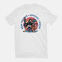 Team Survival-Womens-Fitted-Tee-glitchygorilla