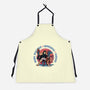 Team Survival-Unisex-Kitchen-Apron-glitchygorilla