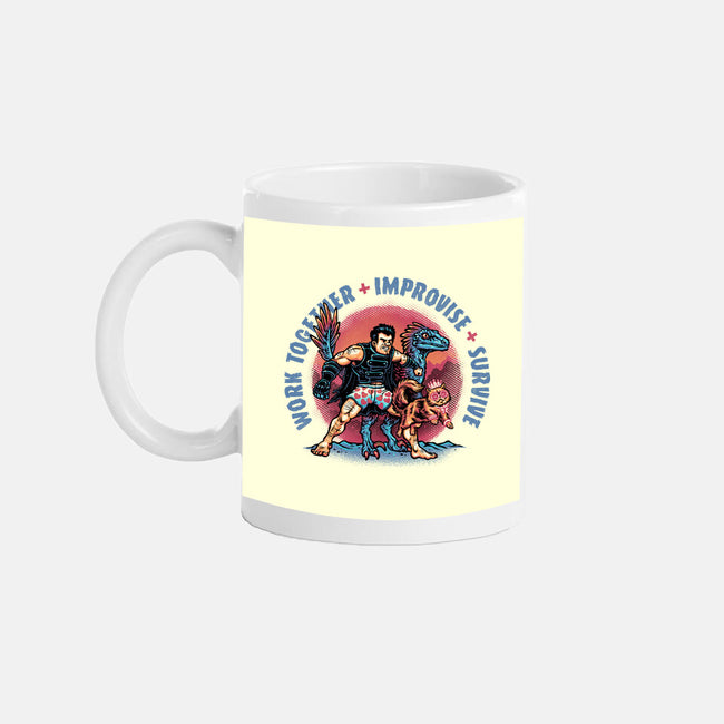 Team Survival-None-Mug-Drinkware-glitchygorilla