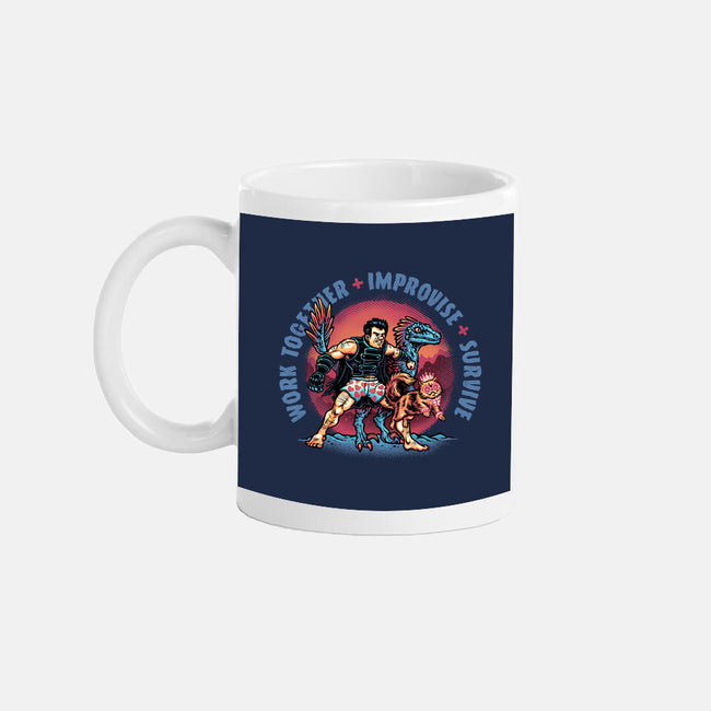 Team Survival-None-Mug-Drinkware-glitchygorilla
