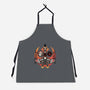 Red Wing Pilot-Unisex-Kitchen-Apron-glitchygorilla