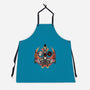 Red Wing Pilot-Unisex-Kitchen-Apron-glitchygorilla