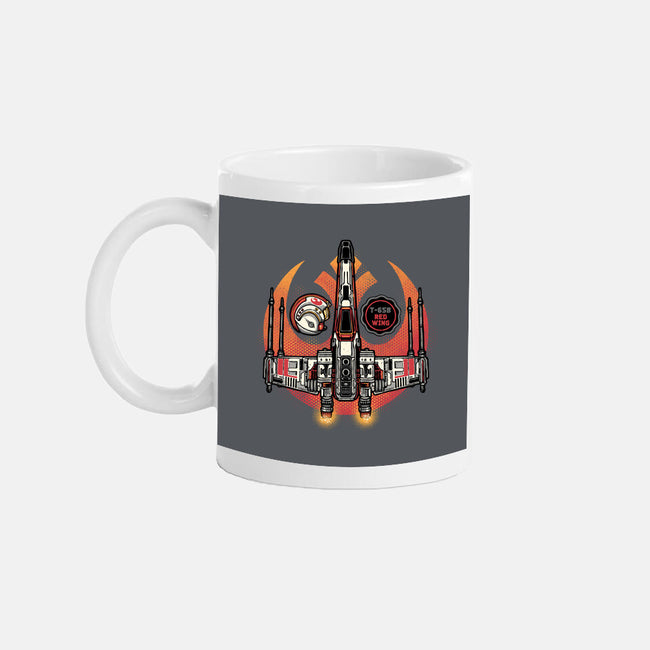 Red Wing Pilot-None-Mug-Drinkware-glitchygorilla