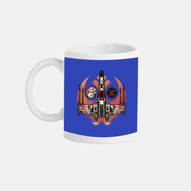 Red Wing Pilot-None-Mug-Drinkware-glitchygorilla