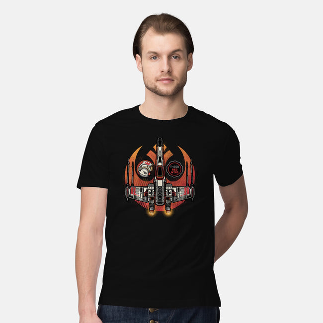Red Wing Pilot-Mens-Premium-Tee-glitchygorilla