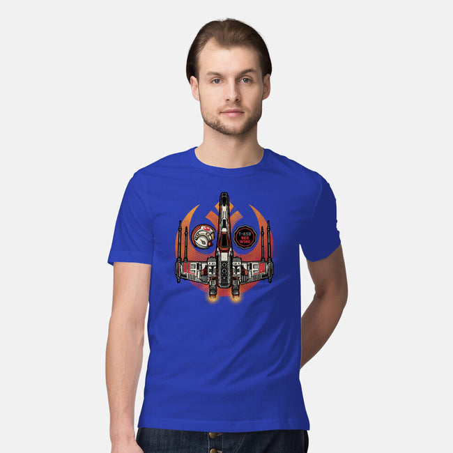 Red Wing Pilot-Mens-Premium-Tee-glitchygorilla