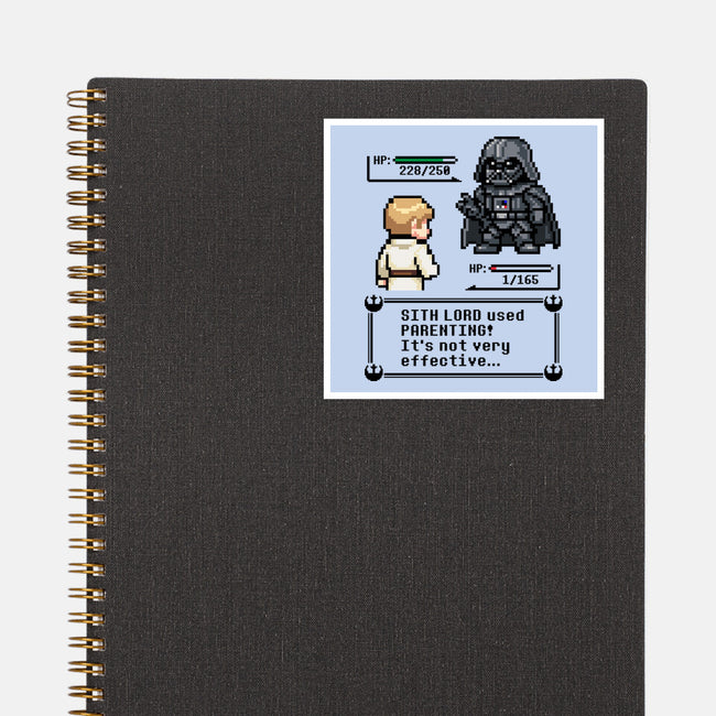 Sith Lord Used Parenting-None-Glossy-Sticker-Popnotic