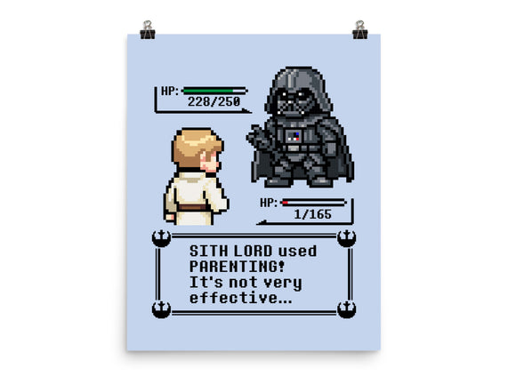 Sith Lord Used Parenting