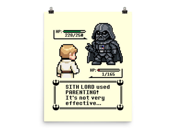 Sith Lord Used Parenting