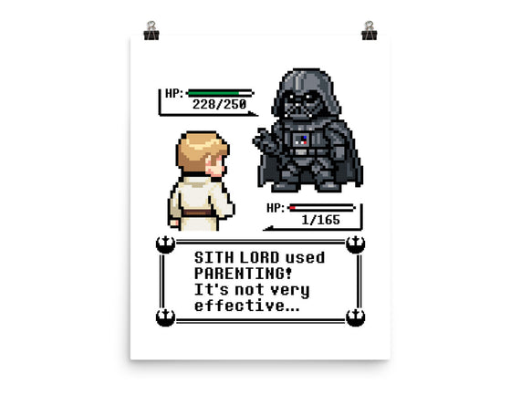 Sith Lord Used Parenting