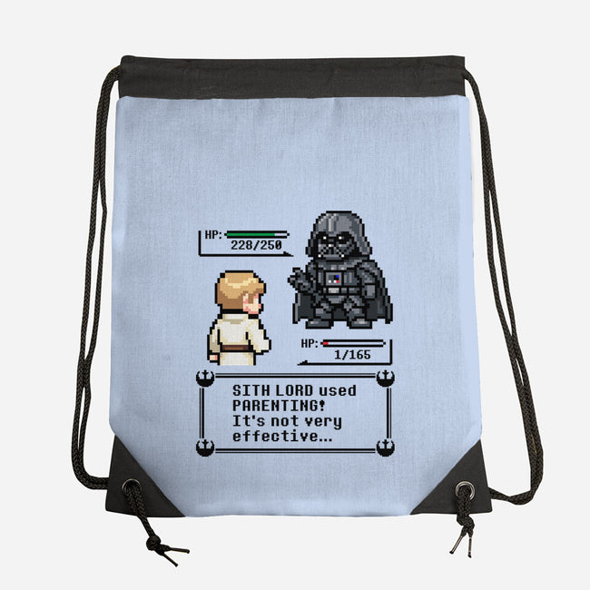Sith Lord Used Parenting-None-Drawstring-Bag-Popnotic