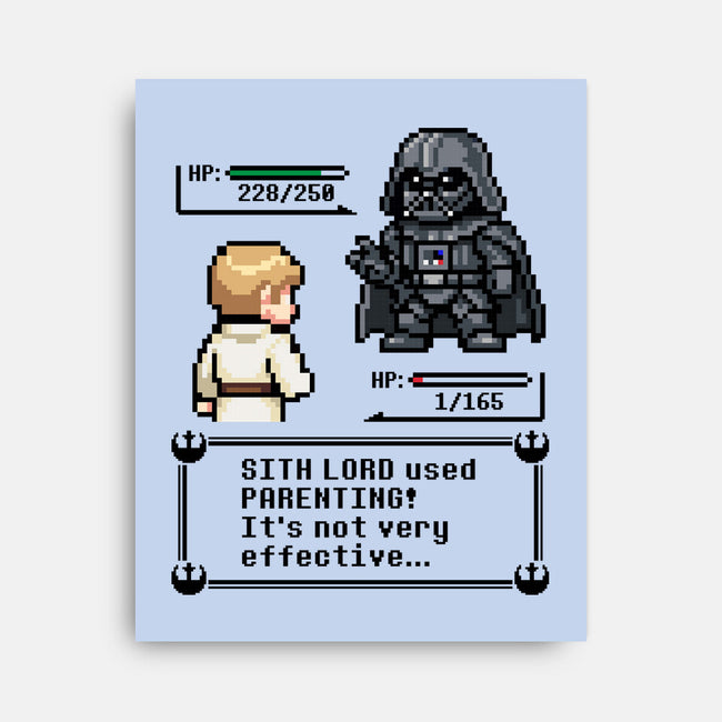 Sith Lord Used Parenting-None-Stretched-Canvas-Popnotic