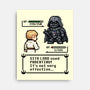 Sith Lord Used Parenting-None-Stretched-Canvas-Popnotic