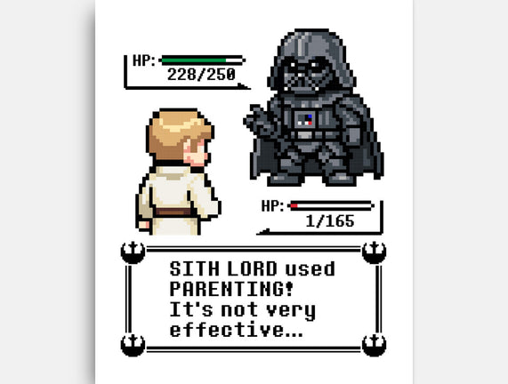 Sith Lord Used Parenting