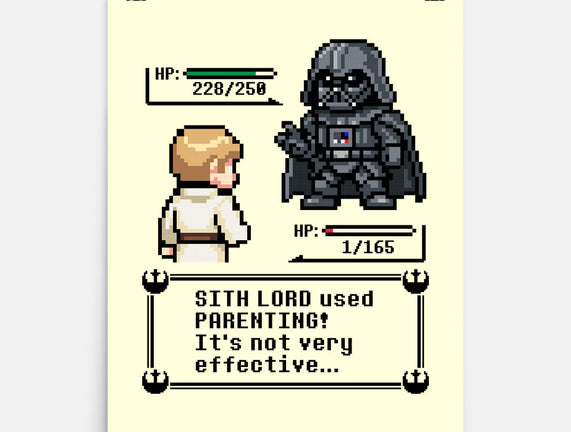 Sith Lord Used Parenting