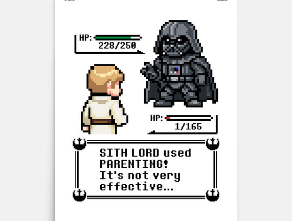 Sith Lord Used Parenting
