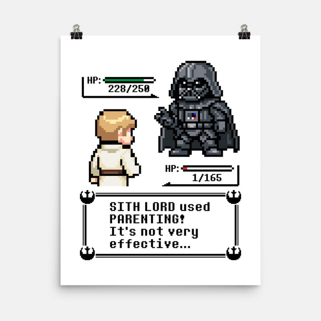 Sith Lord Used Parenting-None-Matte-Poster-Popnotic
