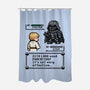 Sith Lord Used Parenting-None-Polyester-Shower Curtain-Popnotic