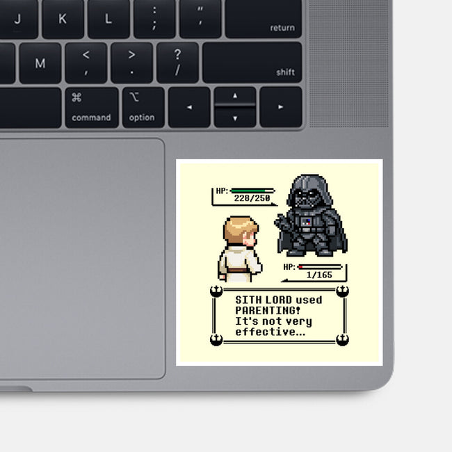 Sith Lord Used Parenting-None-Glossy-Sticker-Popnotic