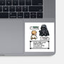 Sith Lord Used Parenting-None-Glossy-Sticker-Popnotic
