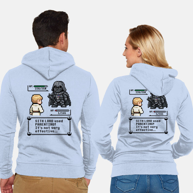 Sith Lord Used Parenting-Unisex-Zip-Up-Sweatshirt-Popnotic