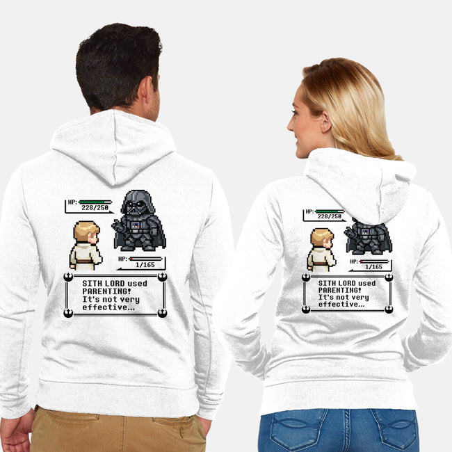Sith Lord Used Parenting-Unisex-Zip-Up-Sweatshirt-Popnotic