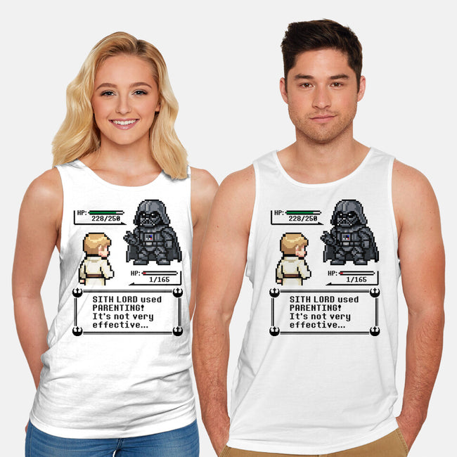 Sith Lord Used Parenting-Unisex-Basic-Tank-Popnotic