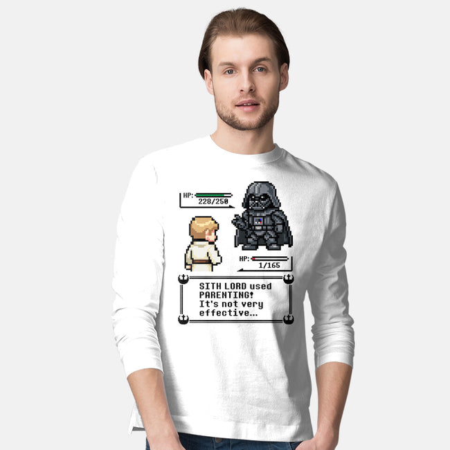 Sith Lord Used Parenting-Mens-Long Sleeved-Tee-Popnotic