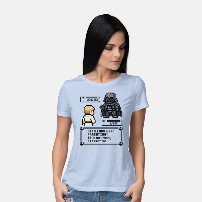 Sith Lord Used Parenting-Womens-Basic-Tee-Popnotic