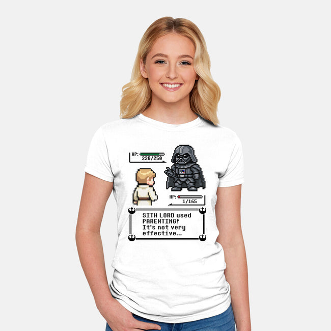 Sith Lord Used Parenting-Womens-Fitted-Tee-Popnotic