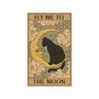 Fly Me To The Moon Tarot-Womens-Basic-Tee-Thiago Correa