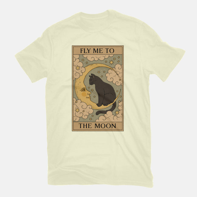 Fly Me To The Moon Tarot-Mens-Basic-Tee-Thiago Correa