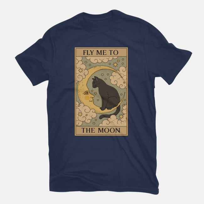 Fly Me To The Moon Tarot-Mens-Basic-Tee-Thiago Correa