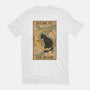 Fly Me To The Moon Tarot-Womens-Basic-Tee-Thiago Correa