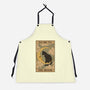 Fly Me To The Moon Tarot-Unisex-Kitchen-Apron-Thiago Correa
