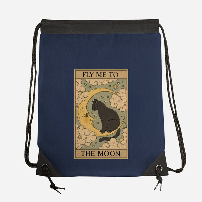 Fly Me To The Moon Tarot-None-Drawstring-Bag-Thiago Correa