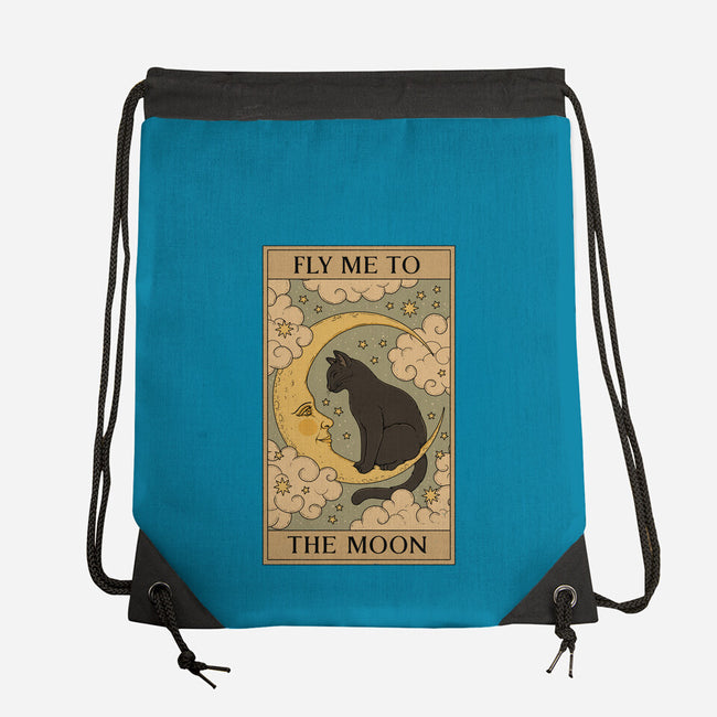 Fly Me To The Moon Tarot-None-Drawstring-Bag-Thiago Correa