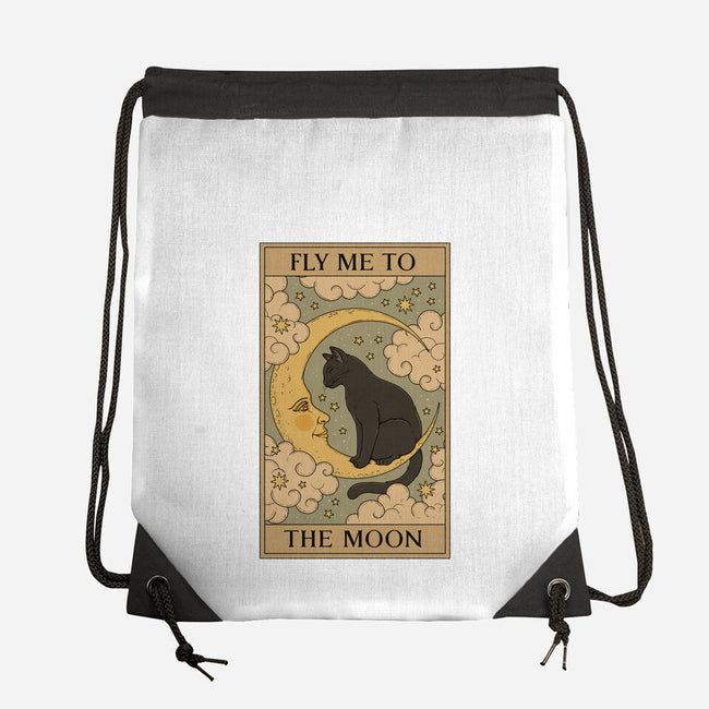 Fly Me To The Moon Tarot-None-Drawstring-Bag-Thiago Correa