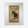 Fly Me To The Moon Tarot-None-Fleece-Blanket-Thiago Correa