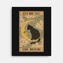 Fly Me To The Moon Tarot-None-Stretched-Canvas-Thiago Correa