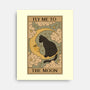 Fly Me To The Moon Tarot-None-Stretched-Canvas-Thiago Correa