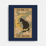Fly Me To The Moon Tarot-None-Stretched-Canvas-Thiago Correa