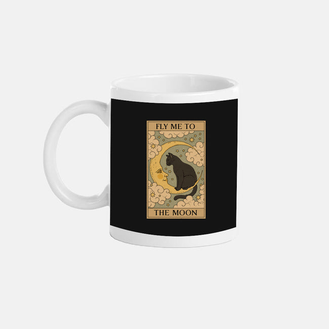 Fly Me To The Moon Tarot-None-Mug-Drinkware-Thiago Correa