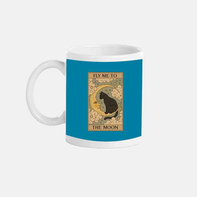 Fly Me To The Moon Tarot-None-Mug-Drinkware-Thiago Correa
