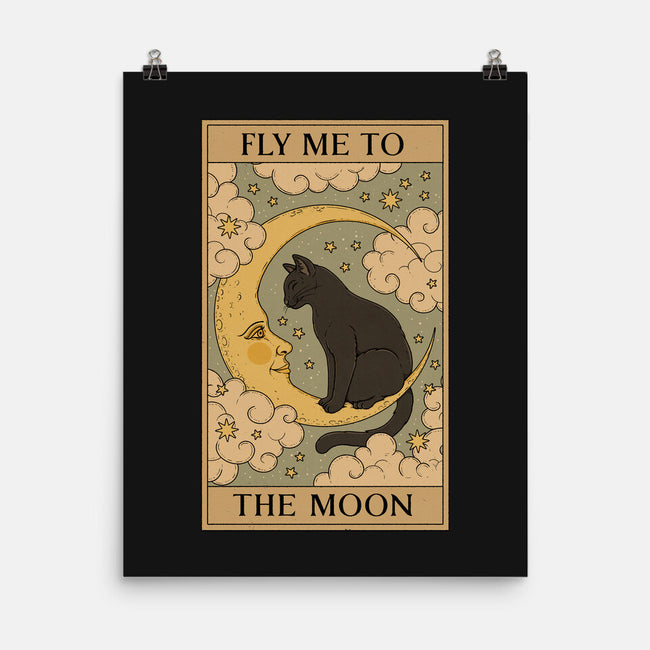 Fly Me To The Moon Tarot-None-Matte-Poster-Thiago Correa