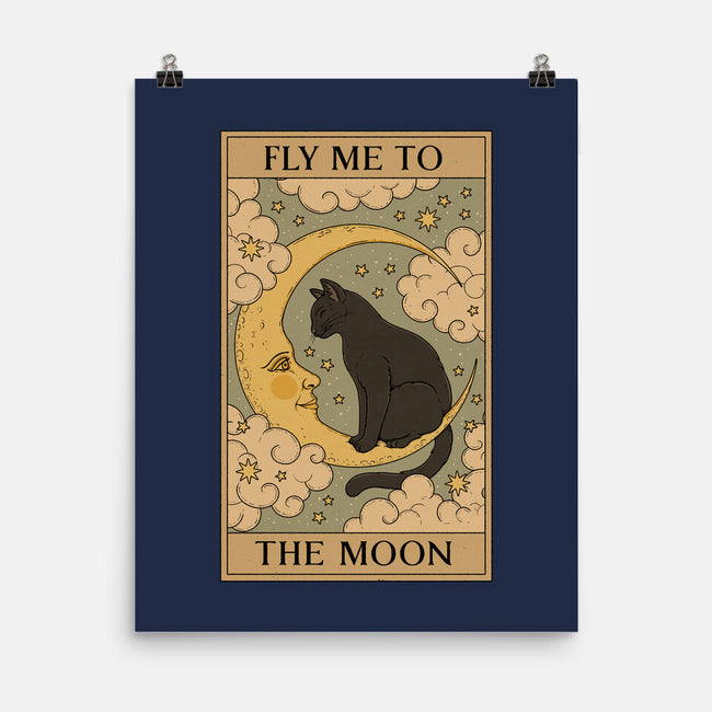 Fly Me To The Moon Tarot-None-Matte-Poster-Thiago Correa