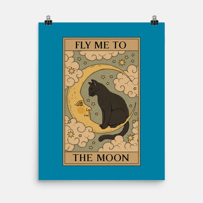 Fly Me To The Moon Tarot-None-Matte-Poster-Thiago Correa