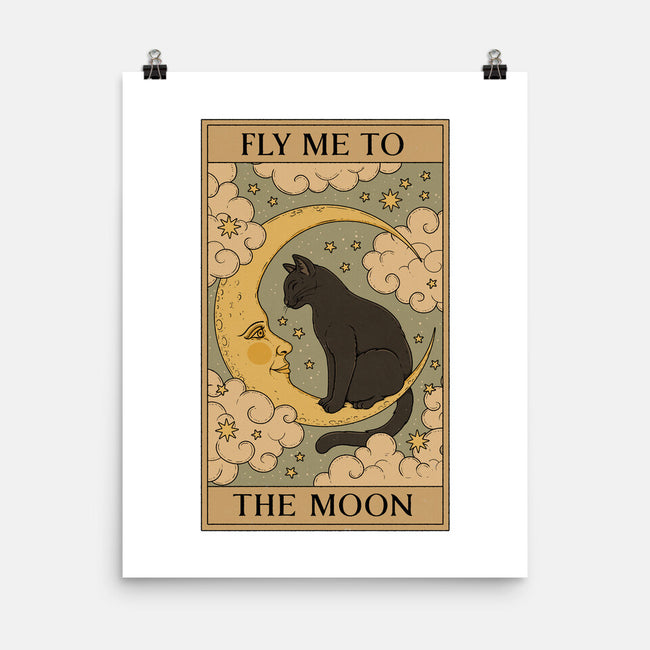 Fly Me To The Moon Tarot-None-Matte-Poster-Thiago Correa