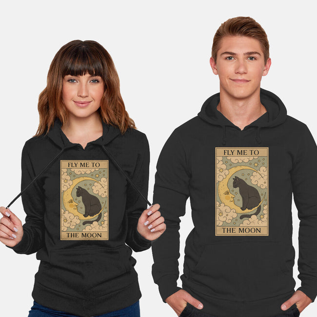 Fly Me To The Moon Tarot-Unisex-Pullover-Sweatshirt-Thiago Correa
