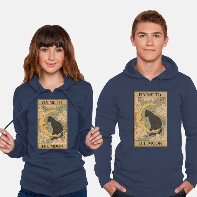 Fly Me To The Moon Tarot-Unisex-Pullover-Sweatshirt-Thiago Correa